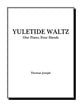 Yuletide Waltz piano sheet music cover